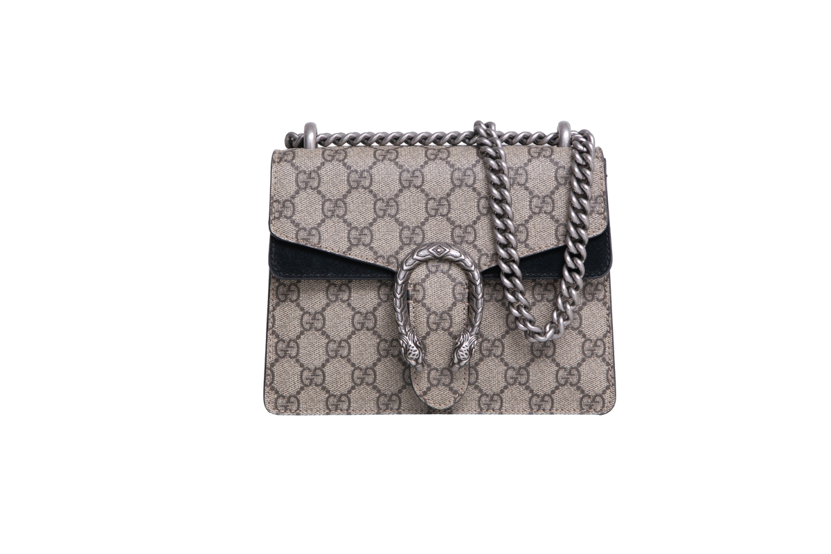 DESAPEGO RAYZA NICACIO GUCCI DIONYSUS SMALL GG SUPREME BLACK