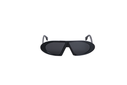 DESAPEGO RAYZA NICACIO DIOR SUNGLASS ACETATE OBLIQUE OVAL BLACK