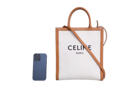 CELINE CABAS VERTICAL NATURAL/TAN
