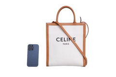 CELINE CABAS VERTICAL NATURAL/TAN