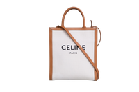 CELINE CABAS VERTICAL NATURAL/TAN