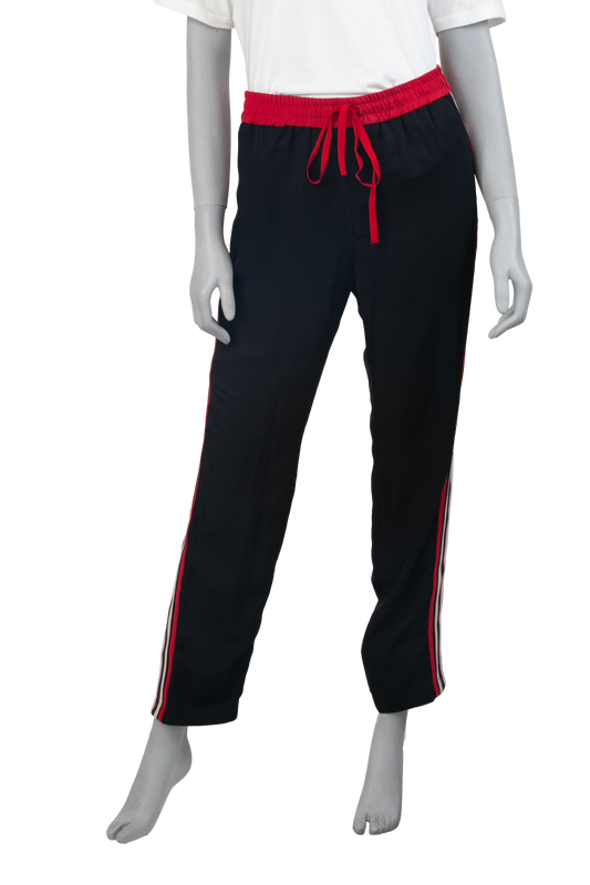 DESAPEGO GRAZI MASSAFERA GUCCI PANTS JOGGING BLACK & RED