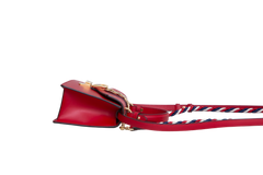 GUCCI SYLVIE SMALL RED SHOULDER