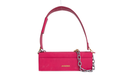 JACQUEMUS LE CIUCIU SHOULDER BAG LEATHER PINK