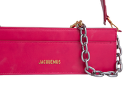 JACQUEMUS LE CIUCIU SHOULDER BAG LEATHER PINK