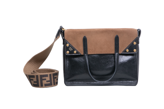 FENDI FLIP REGULAR OLD SHINE RAIN BLACK 2019