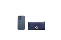 DESAPEGO TATIANA PILÃO BVLGARI LONG WALLET NAVY