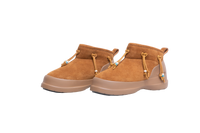 MOON BOOT BOOTS LUNA LOW BEADS SUEDE TAN - 39 BR