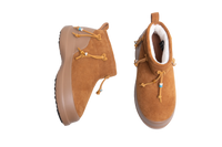 MOON BOOT BOOTS LUNA LOW BEADS SUEDE TAN - 39 BR