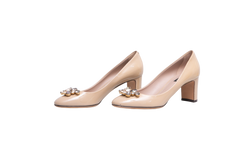 DG SANDAL CRYSTAL BEIGE - 38 BR