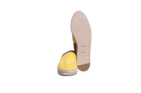 HERMÈS JOVEN ESPADRILLE JAUNE/GOLD - 38 BR