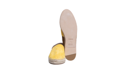 HERMÈS JOVEN ESPADRILLE JAUNE/GOLD - 38 BR