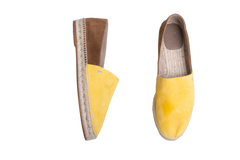 HERMÈS JOVEN ESPADRILLE JAUNE/GOLD - 38 BR