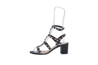 VALENTINO SANDAL ROCKSTUD BLACK - 36 1/2