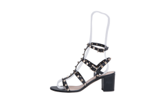 VALENTINO SANDAL ROCKSTUD BLACK - 36 1/2
