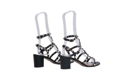 VALENTINO SANDAL ROCKSTUD BLACK - 36 1/2