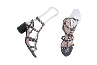 VALENTINO SANDAL ROCKSTUD BLACK - 36 1/2