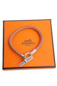 HERMÈS BRACELET GLENAN H NATUREL