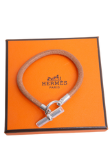HERMÈS BRACELET GLENAN H NATUREL