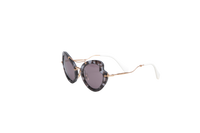 MIU MIU OVERSIZED RIMLESS GRADIENT PURPLE