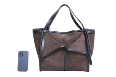 COPERNI TOTE BAG CABAS SUEDE BROWN