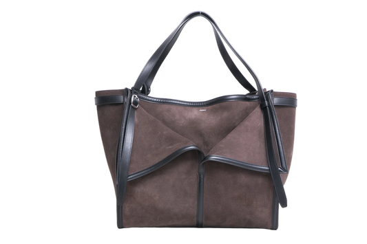 COPERNI TOTE BAG CABAS SUEDE BROWN