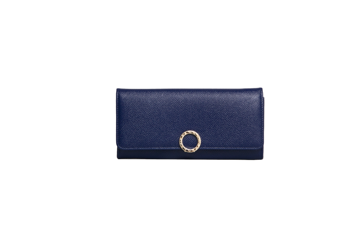 DESAPEGO TATIANA PILÃO BVLGARI LONG WALLET NAVY