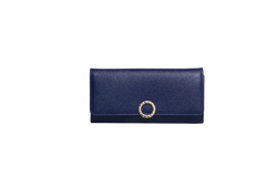 DESAPEGO TATIANA PILÃO BVLGARI LONG WALLET NAVY