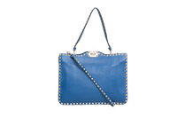 VALENTINO MESSENGER FLAP ROCKSTUD SEA BOTTOM