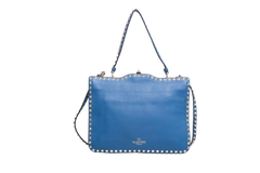 VALENTINO MESSENGER FLAP ROCKSTUD SEA BOTTOM