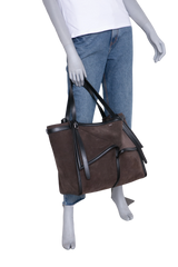 COPERNI TOTE BAG CABAS SUEDE BROWN