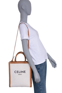 CELINE CABAS VERTICAL NATURAL/TAN