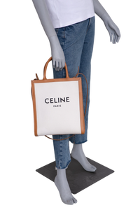 CELINE CABAS VERTICAL NATURAL/TAN