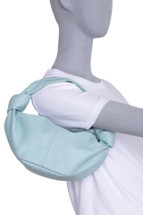 BOTTEGA MINI DOUBLE KNOT BLUE SPEARMINT