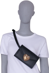 DG MINI ENVELOPE DEVOTION BELT BAG BLACK