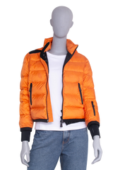 MONCLER JACKET PUFFER STONE ISLAND ORANGE