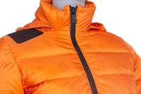 MONCLER JACKET PUFFER STONE ISLAND ORANGE