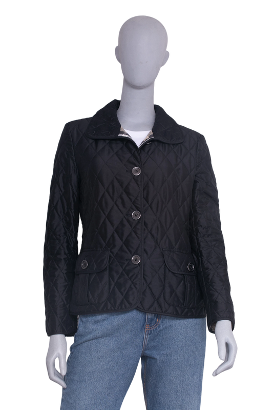 BURBERRY JACKET BRIT QUILTED FRANKBY BLACK