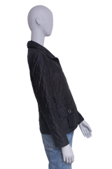 BURBERRY JACKET BRIT QUILTED FRANKBY BLACK