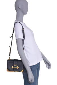 DESAPEGO RAYZA NICACIO PRADA CAHIER BAG CITY CALF BLACK