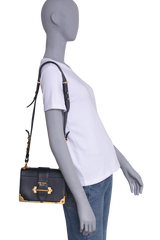 DESAPEGO RAYZA NICACIO PRADA CAHIER BAG CITY CALF BLACK