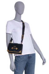 DESAPEGO RAYZA NICACIO PRADA CAHIER BAG CITY CALF BLACK