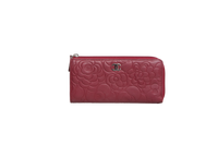 DESAPEGO TATIANA PILÃO CHANEL WALLET LONG RED CAMELIA ZIP