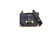 DESAPEGO RAYZA NICACIO PRADA CAHIER BAG CITY CALF BLACK