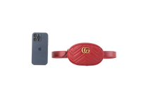 GUCCI BELT SLING CAMERA MARMONT RED