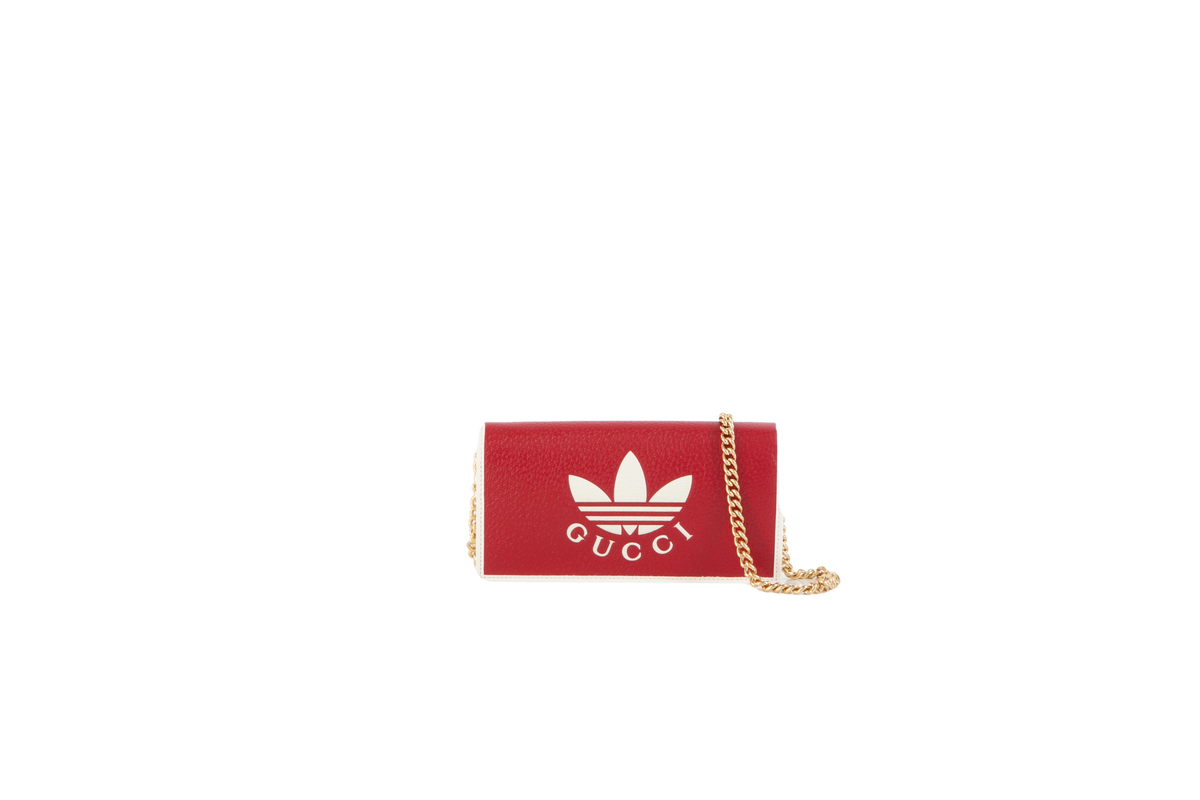 GUCCI X ADIDAS WOC RED OFF WHITE