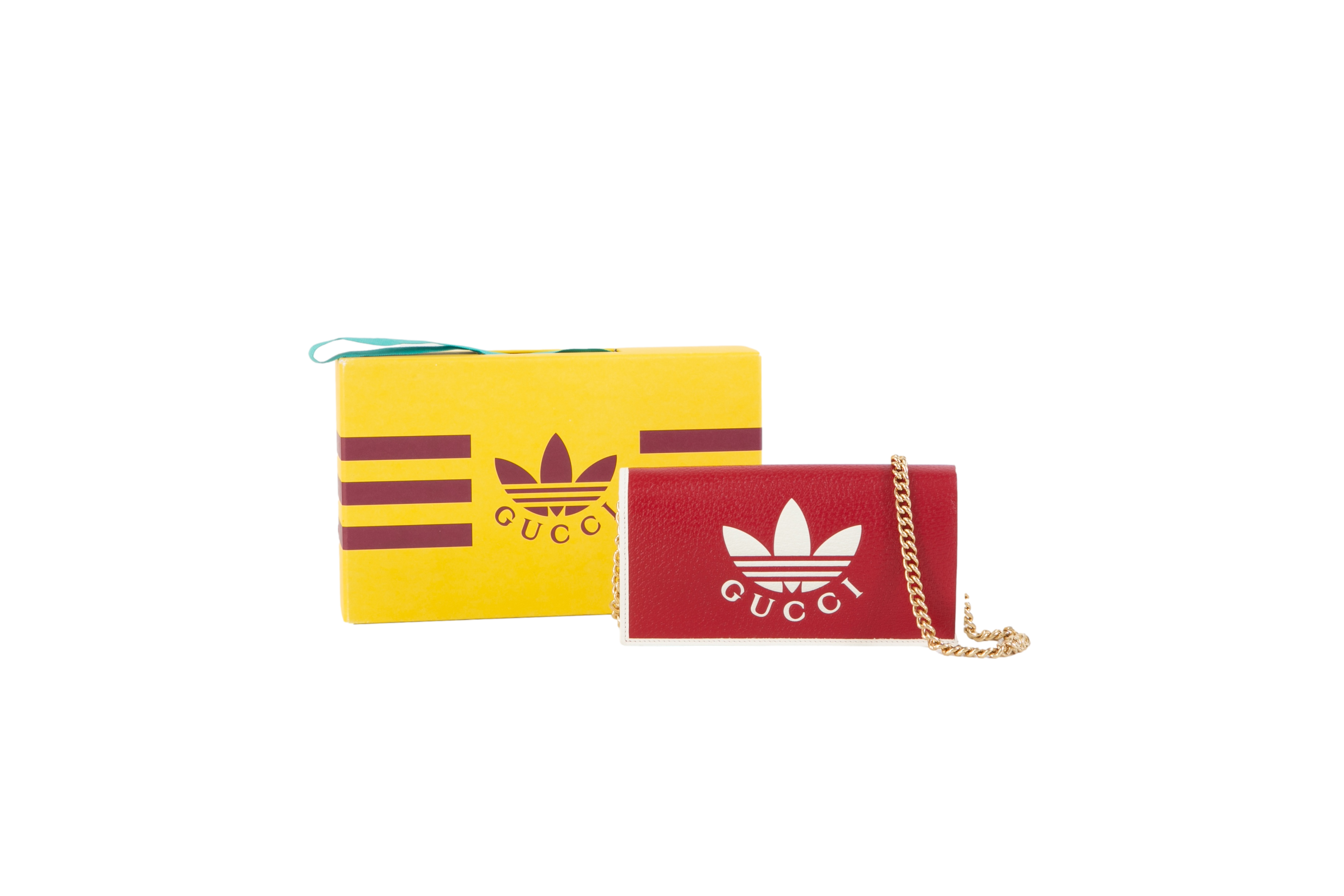 GUCCI X ADIDAS WOC RED OFF WHITE – Troca de Luxo GUCCI X ADIDAS WOC RED OFF WHITE – Troca de Luxo