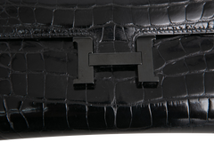 HERMES PORTEFEUILLE CONSTANCE ALLIGATOR