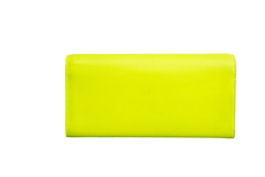 YSL CLUTCH CASSANDRE NEON YELLOW