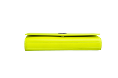 YSL CLUTCH CASSANDRE NEON YELLOW